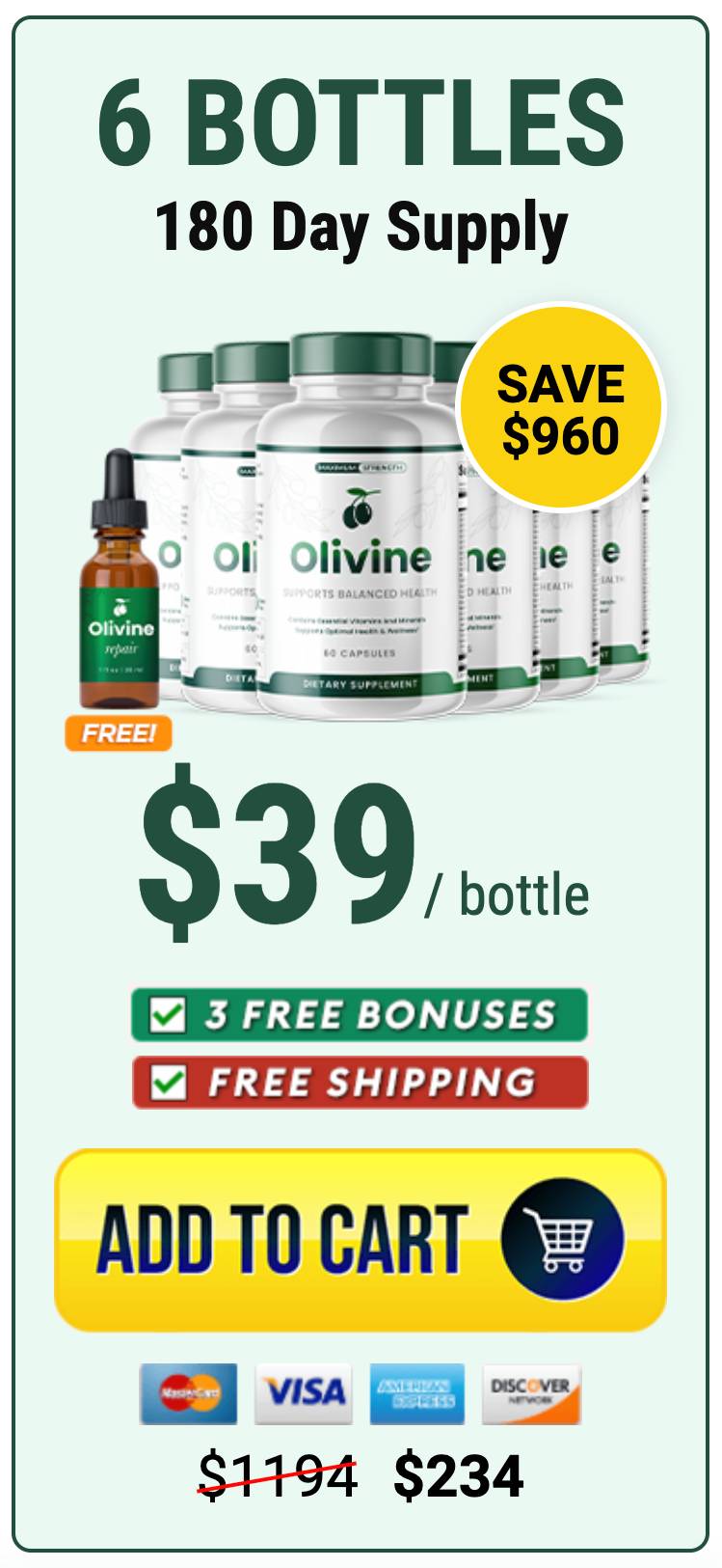 Olivine - 6 Bottles